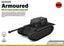 SSMODEL 1/200 ARL 44 French Postwar Heavy Tank Resin Model Kit TSS2000372