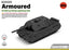 SSMODEL 1/160 VK 168.01 (p) German superheavy tank Resin Model Kit TSS1600170