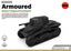 SSMODEL 1/100 Straussler V-4 tank Resin Model Kit TSS1000252