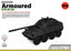SSMODEL 1/56 BTR-60-100 Tank Resin Model Kit TSS0560391