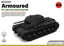 SSMODEL 1/200 KV-1 (late LKZ) Soviet heavy tank resin model kit TSS2000140