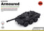 SSMODEL 1/100 AMX-10 RC French Armoured Fighting Tank Resin Model Kit TSS1000354
