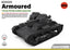 SSMODEL 1/200 T-26 mod. 1931 recoilless cannon tank Resin Model Kit TSS2000078