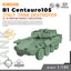 SSMODEL 963 Military Model Kit Italy B1/6ro105 Tank Destroyer