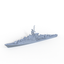 MRY-SFW SSC620 Military Model Kit German Koln Class KÖLN F220 Warship Water Line Adult Collectible