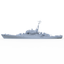 SSMODEL 622 Military Model Kit Italy Frigates Albatros-Class, Albatros F543 Water Line