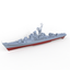 SSMODEL 628S Military Model Kit USSR Riga-Class Frigate Pr.50, SKR Yenot Full Hull
