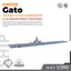 SSMODEL 954 Military Warship Model Kit US Navy Gato Class Submarine