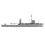 RHWS018 Germany R-1 Class Submarine Chaser Drache Water line