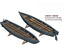 SSMODEL R350033 1/350Proportions 6 m sampans