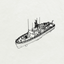SSMODEL SSC771 Military Model USN PGM-59 Class Kim Qui (HQ 605) Water Line