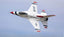 Hasegawa 02495 1/72 US F-16C (Block 52) Fighting Falcon “Thunderbirds” w/ Patch