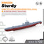 SSMODEL 956S Military Warship Model Kit HMS British S Class Submarine