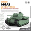 SSMODEL 543 Military Armoured Model Kit US M6A1 Heavy Tank