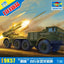 3G model Trumpeter assembly model 01026 1/35 Russian 9K57 Hurricane self-propelled MLRS