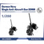 Yao's Studio LY501 1/700(350,200,144) Model Upgrade Parts German Navy Single Anti-Aircraft Gun 20MM