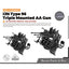 Yao's Studio LY603 Model Upgrade Parts IJN Type 96 Triple Mounted AA Gun