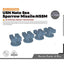 Yao's Studio LY249 1/700(350,200,144) Model Upgrade Parts USN Nato Sea Sparrow Missile