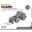 Yao's Studio LYT170A Scene Model Upgrade Forklift