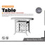 Yao's Studio LYT268 Table HO/OO/Z/N/TT Railroad Miniature Accessory Display Props