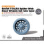 Yao's Studio LYTG034 1/35(48,72,144) Model Upgrade Parts Soviet T-34/85 Spider Web Road Wheels Set??late type?¡§o?