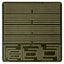 Five-star model FS351139 1/350 universal perforated strip, small standard type, double-sided etched with reinforcing ribs