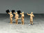 Group of 15 Italian soldiers from World War II. Can be customized with various proportions for communication purposes.LSSNo49 1/35/48/64/72/87/100/144