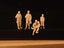The WWII US military team of 5 can be created in various proportions. LSSNO172 1/35/48/64/72/87/100/144