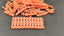 1/35 MSS00067 AMX-50B Heavy tank tracks, movable tracks, repositionable tracks