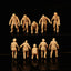World War II Zombie Five Little Soldiers LSSNO235 1/35/48/64/72/87/100/144
