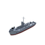 MRY-SFW SSC152S US Navy LSM 1 Class Landing Ship Medium Full Hull Resin Warship Military Ship Model Hobby Collection Unassembled Unpainted