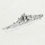 MRY-SFW SSC195S Soviet SN Kashin-class Project 61 Destroyer Water Line Full Hull Resin Warship Military Ship Model Hobby Collection Unassembled Unpainted