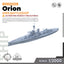 SSMODEL 592 Military Warship Model Kit HMS Orion Battleship water line