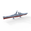 SSMODEL 709S Military Model Kit USN Alaska (CB-1) 1944 Full Hull