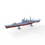SSMODEL 714S Military Model Kit IJN Tone 1945 Full Hull