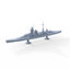 SSMODEL 716 Military Model Kit German Navy Admiral Hipper 1942