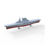 SSMODEL 720S Military Model Kit USN Lexington 1941 Full Hull
