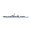 SSC180 Military Model CNS Jianghu I Class Frigate Water Line