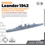 SSMODEL SSC602 Military Warship Model Kit Royal New Zealand Navy HMNZS Leander 1942 Light Cruiser