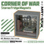 SSMODEL 18 Minifigure Figures Tank Display Case Miniature Box Corner of War Game The Squad in Ruins 02 Maintain