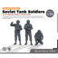 SSMODEL SSTR904A Miniatures Soldier Model Kit Soviet Tank Toldiers