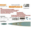 Hunter W35007 1/350 Wood Deck USS INDIANAPOLIS CA-35 FOR ACADEMY 14107