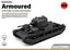 SSMODEL1/144 20/25TP KSUS I-II Historic AFV Armored Vehicle Model Kit TSS1440310