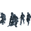 MRY-SFW SSTR343 Modern Counter-Terrorism SWAT Breacher Combat 4 Four-Person Group