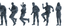 MRY-SFW SSTR005 Modern Navy SEAL Six-Person Horseplay Group