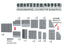 SSMODEL G350050 350 scale German Navy shutters for Bismarck