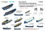 Rainbow PE 1/350 IJN Aircraft Carrier Shokaku class Boats set (12 boats) Rb3608