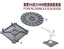 SSMODEL SSMODEL R700005 1/700 scale 96 single base two