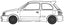 Fujimi 04736 Inch Up Series No.295 March K11 NISMO 1/24 Plastic Model Kit ID295