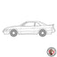 Fujimi 04811 1/24 Touge Series No.6 Nissan Silvia Q's S13 Plastic Model